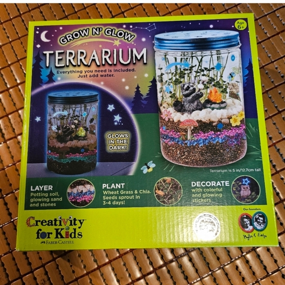 Creativity For Kids Glow N’ Grow Terrarium - Picture 1 of 5